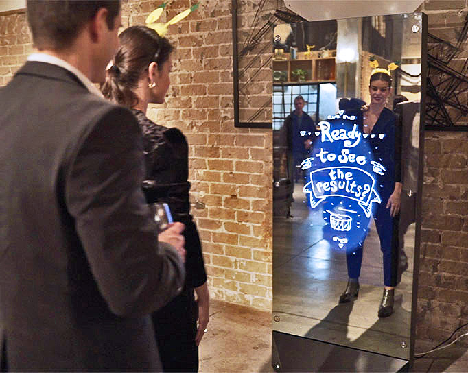 Mirror Photo Booth Rental with Elevated Events
