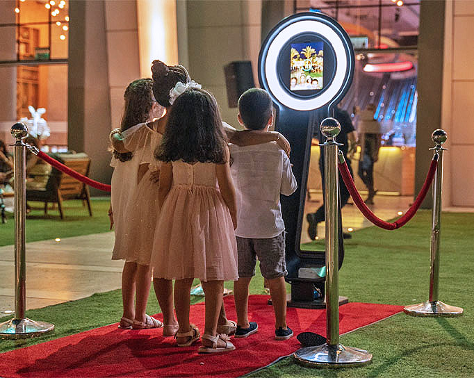 Ring Light Photo Booth Rental with Elevated Events